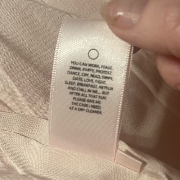 Selkie mini Maria dress in shimmer Peach Fuzz S NWT - Picture 11 of 12